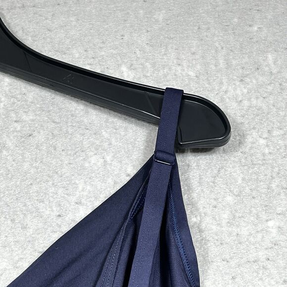 Sea Level Swim Bikini Top Womens Size 14 Blue Swimsuit Nylon Blended NWT - Picture 9 of 13